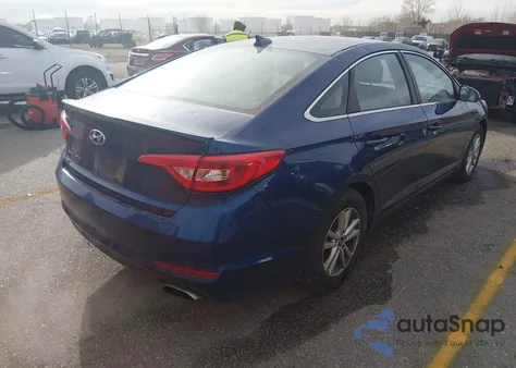 2016 Hyundai Sonata Se из США, поврежденный, VIN 5NPE24AF7GH279387